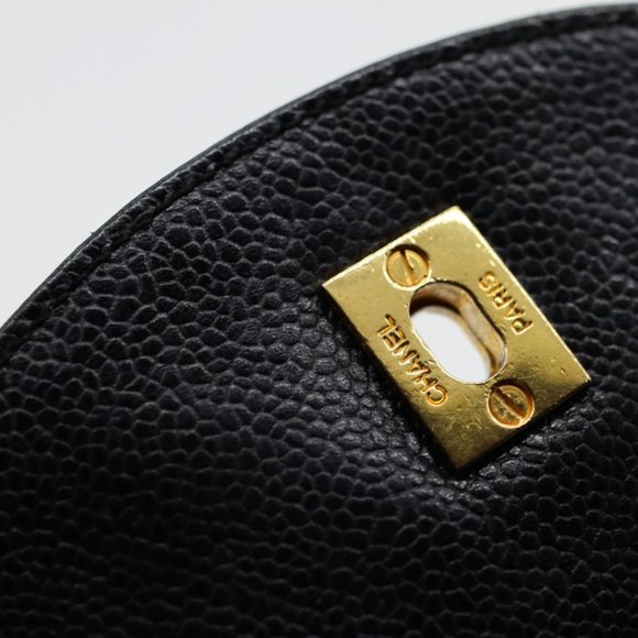 Chanel Triple Stitched CC Caviar Medium Flap Backpack - Picture 5 of 12